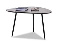 Stolik kawowy o oryginalnym kształcie - ROSIN XL beton-czerń